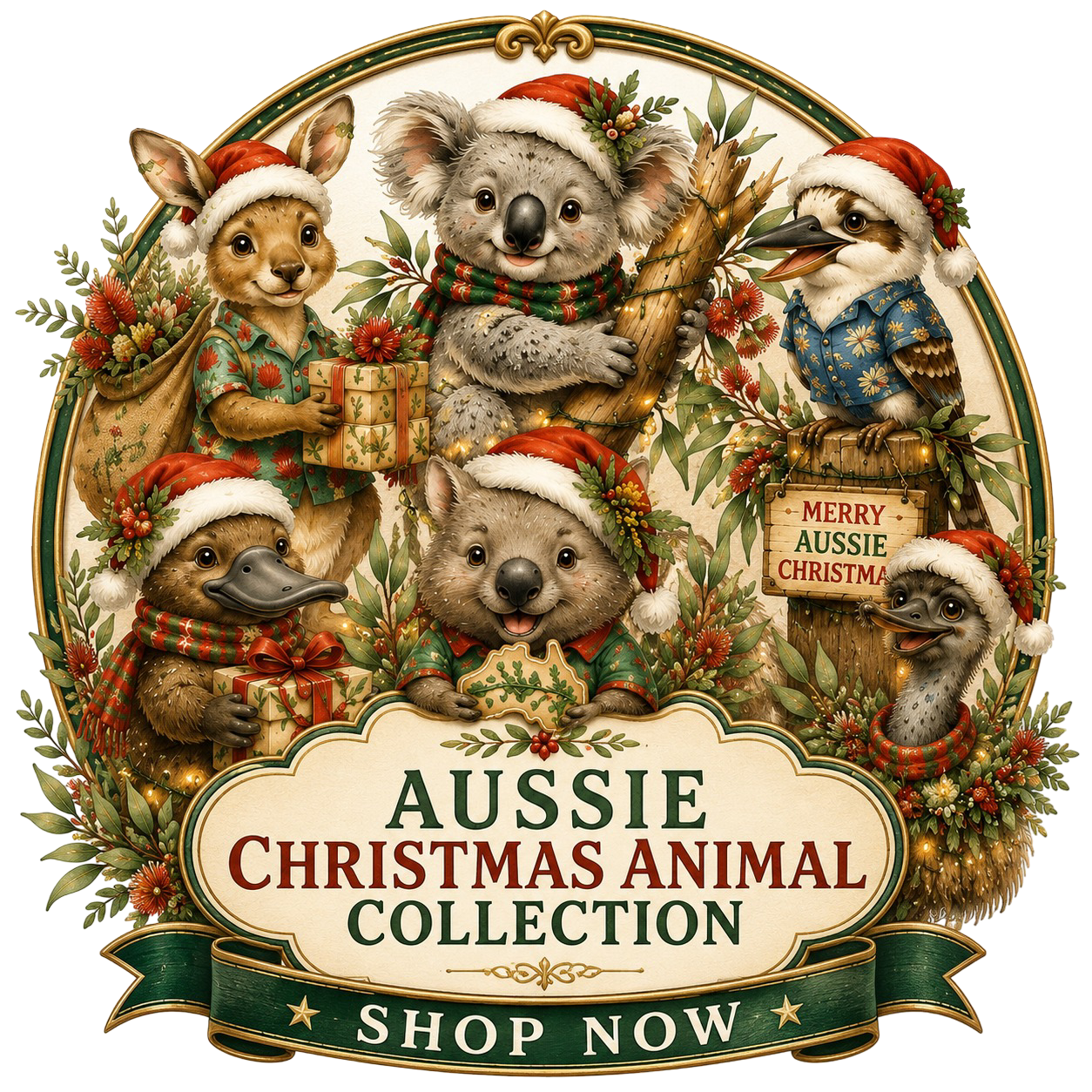 Aussie Christmas Animal Collection