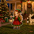 Belle Workshop Elf Cutout