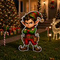Grumbles Workshop Elf Cutout