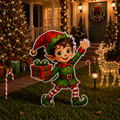 Jingle Workshop Elf Cutout