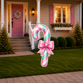 Pastel Candyland Candy Cane Cutout