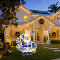 Blue Santa Claus