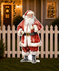 Traditional Christmas Santa Claus Cutout