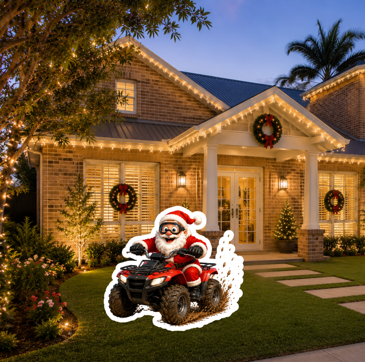 Quadbike Santa